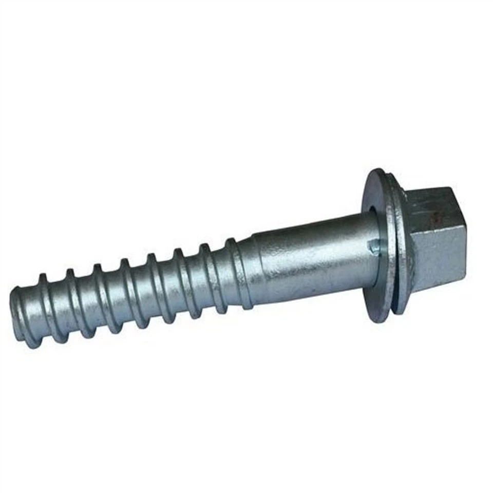 Screw Spike Fastener Railway Track Materials